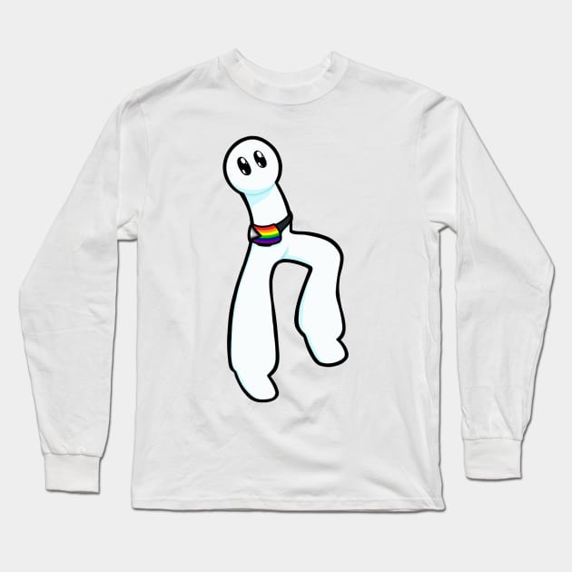 Fresno Nightcrawler - Rainbow Long Sleeve T-Shirt by WhiteRabbitWeirdo